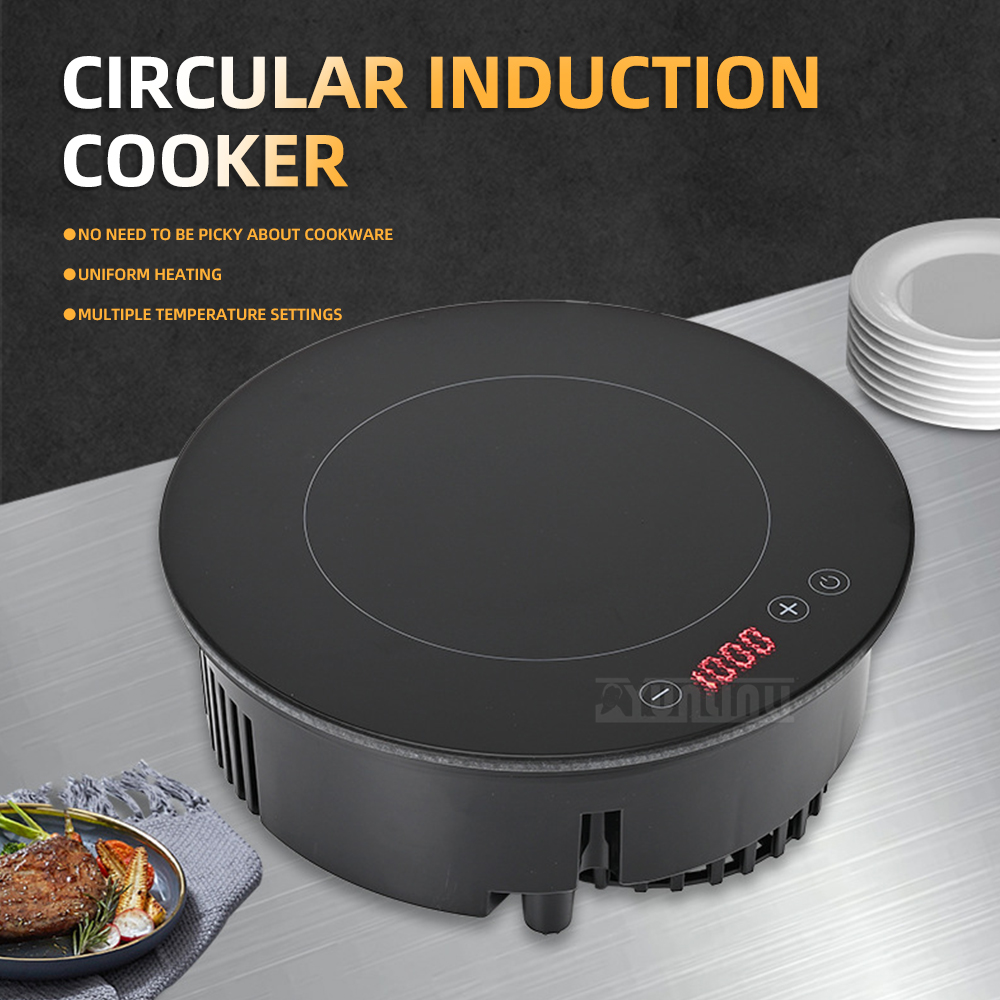 Induction Cooker Commercial - Commercial Induction Cooker Circular Embedded Panela