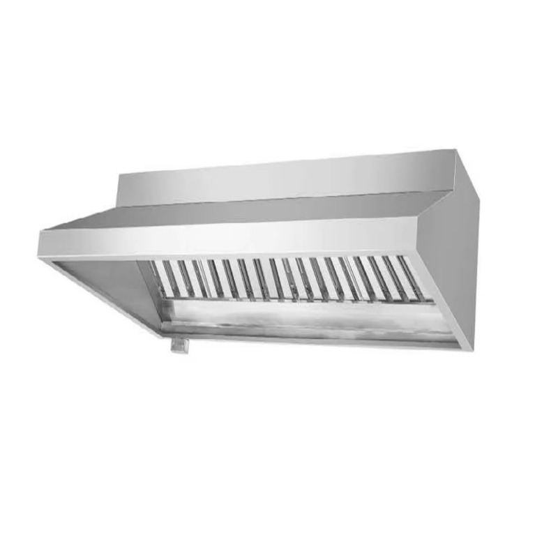 Commercial Kitchen Exhaust Hood - Commercial Stainless Steel Kitchen Extractor Hood