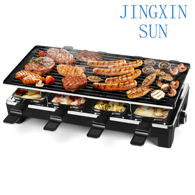 Teppanyaki Grill Table - 1500W Electric Teppanyaki Table Multifunctional indoor