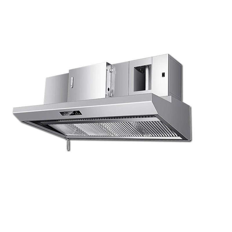 Range Commercial Kitchen - Commercial high-suction range hood, integrated purifier,