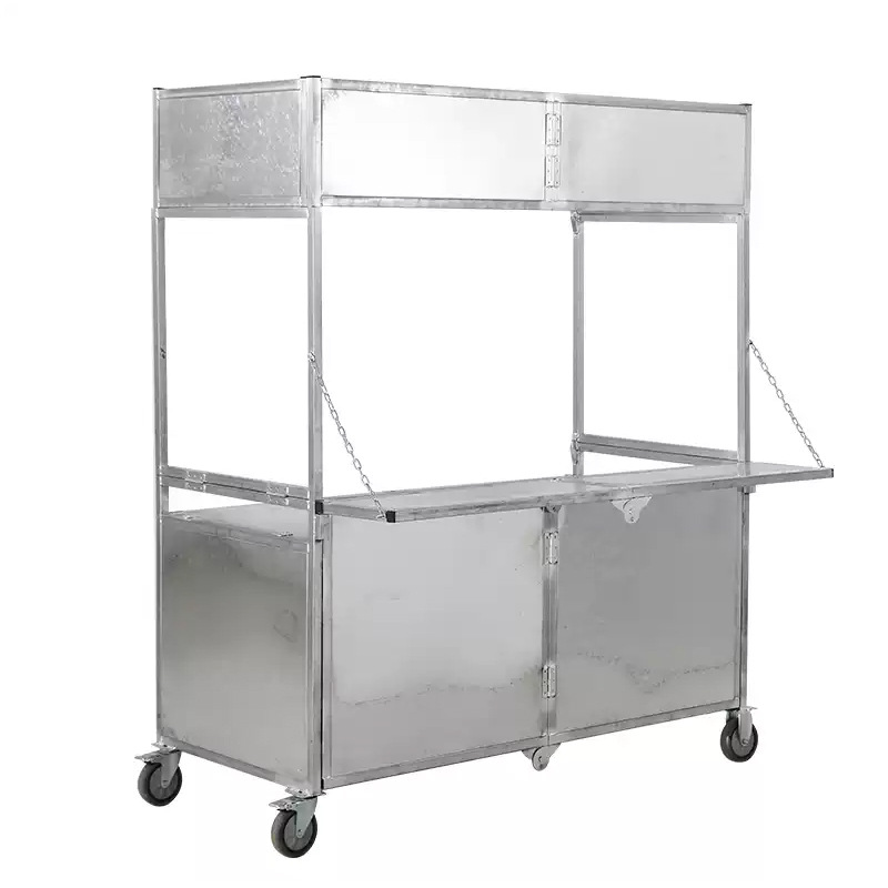Teppanyaki Grill Table - Folding stall new street stall night