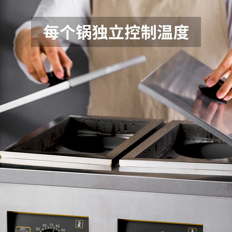 Commercial double-head four-he - Induction Cooker Commercial recension och pris