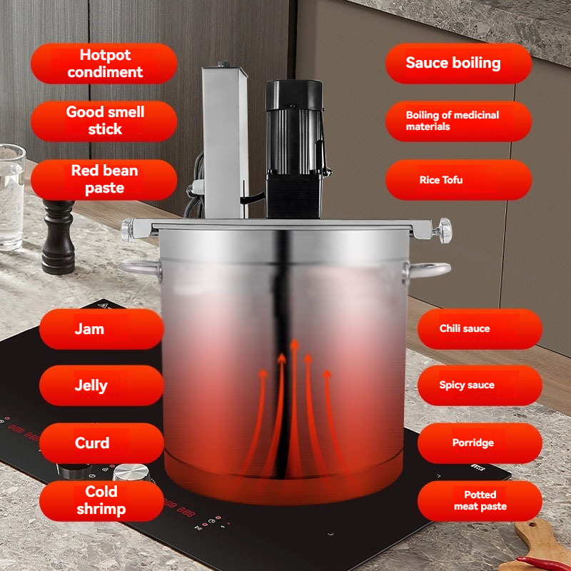 Commercial 40L 110V Food Mixer - Induction Cooker Commercial recension och pris