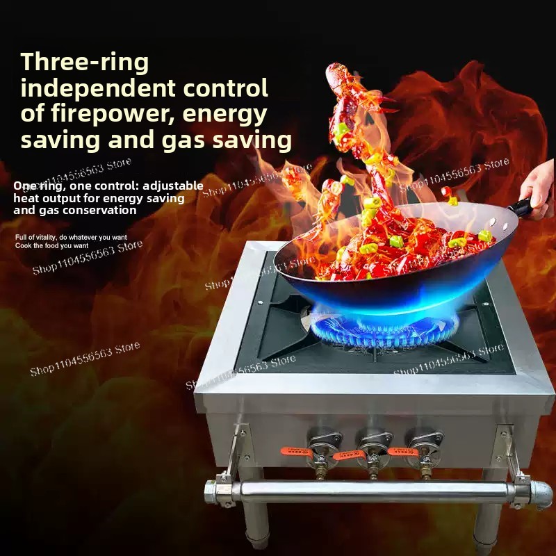 New Commercial-Grade Gas Stove - Range Commercial Kitchen recension och pris