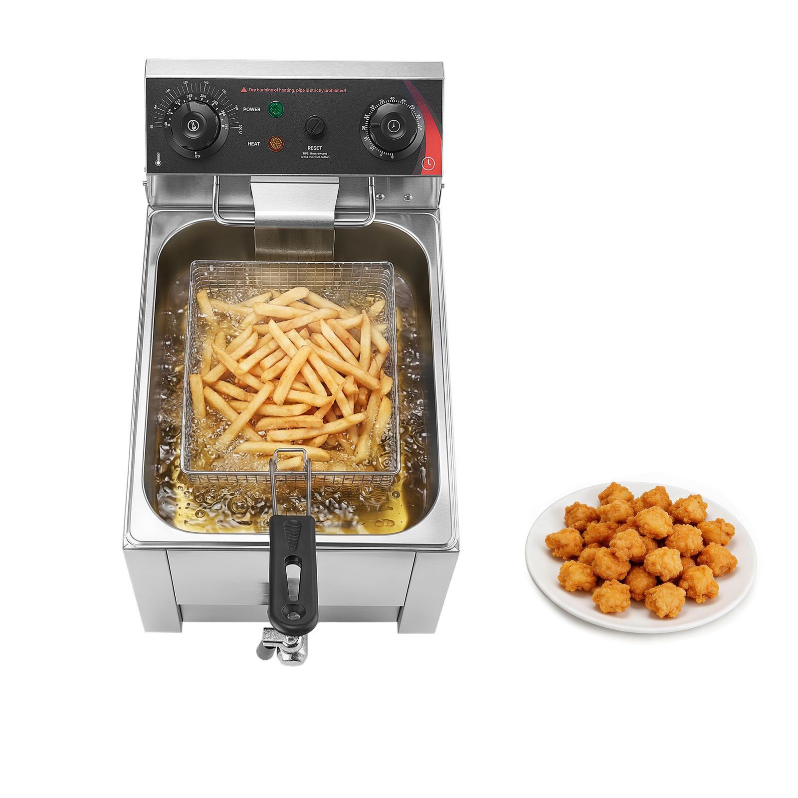Commercial Electric Deep Fryer - Induction Cooker Commercial recension och pris