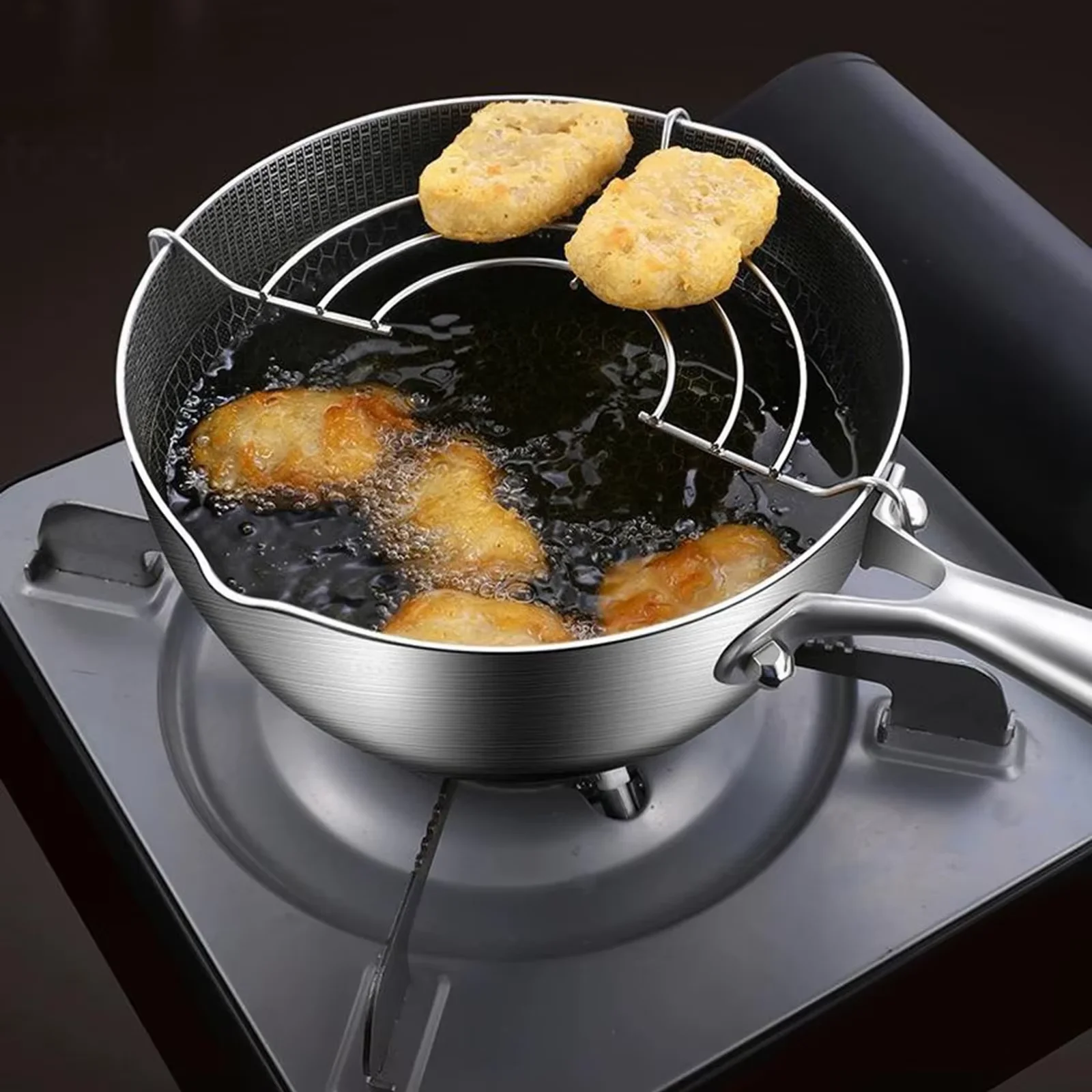 Deep Fryer Pot Cookware Japane - Commercial Kitchen Appliances recension och pris