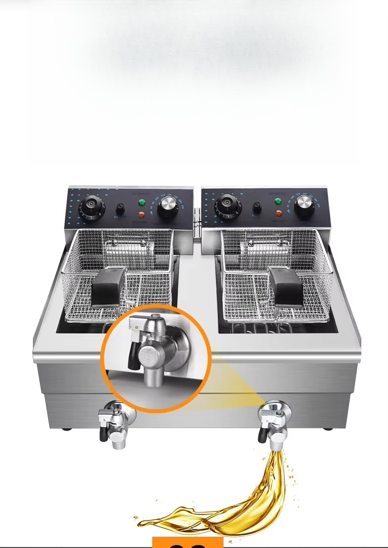 Commercial Electric Fryer 30L  - Induction Cooker Commercial recension och pris