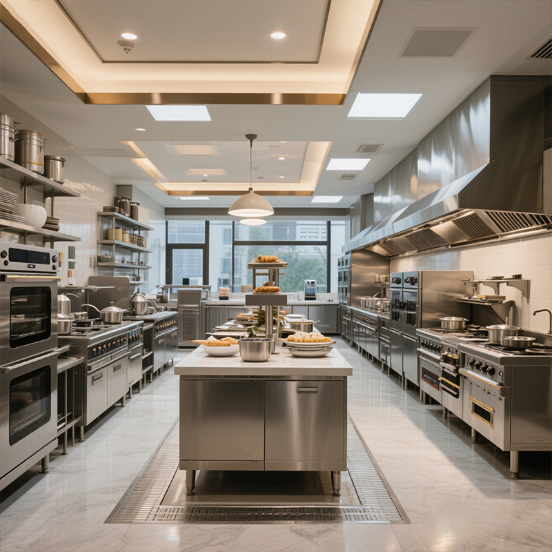 Automatic Commercial Kitchen E - Range Commercial Kitchen recension och pris