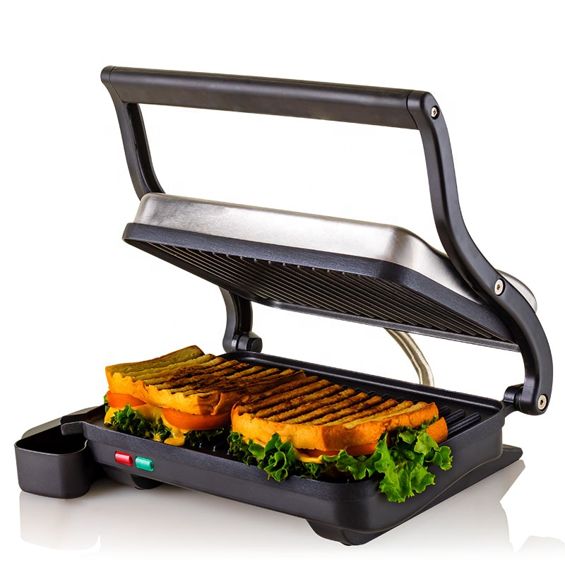 2025 Electric Panini Press Gri - Sandwich Press Panini recension och pris