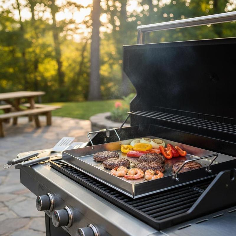 Universal Flat Top Griddle 18x - Teppanyaki Grill Table recension och pris