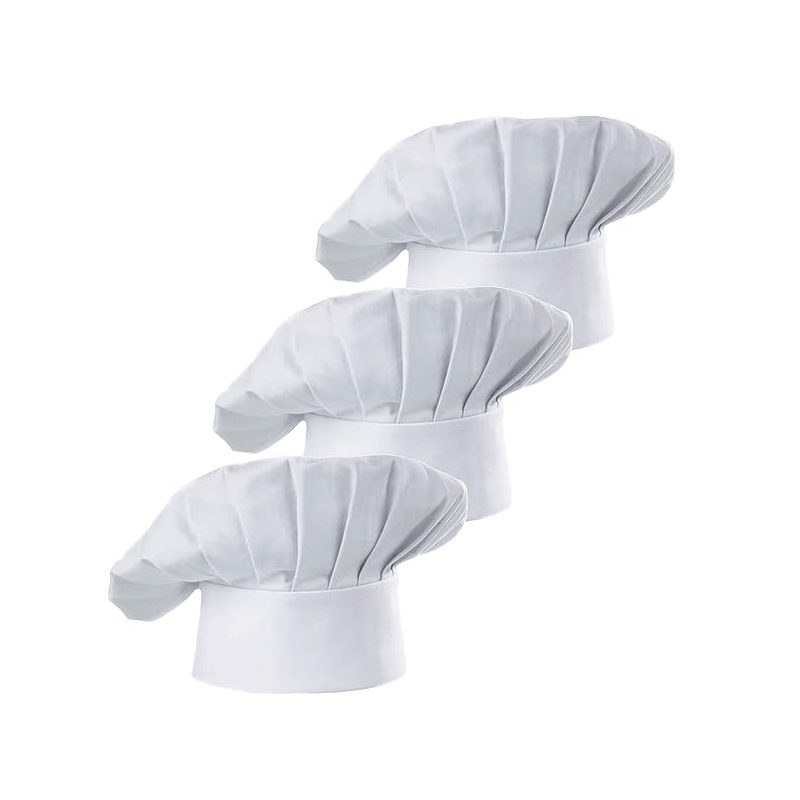 3pcs Chef Hat Adult Adjustable - Commercial Kitchen Services recension och pris
