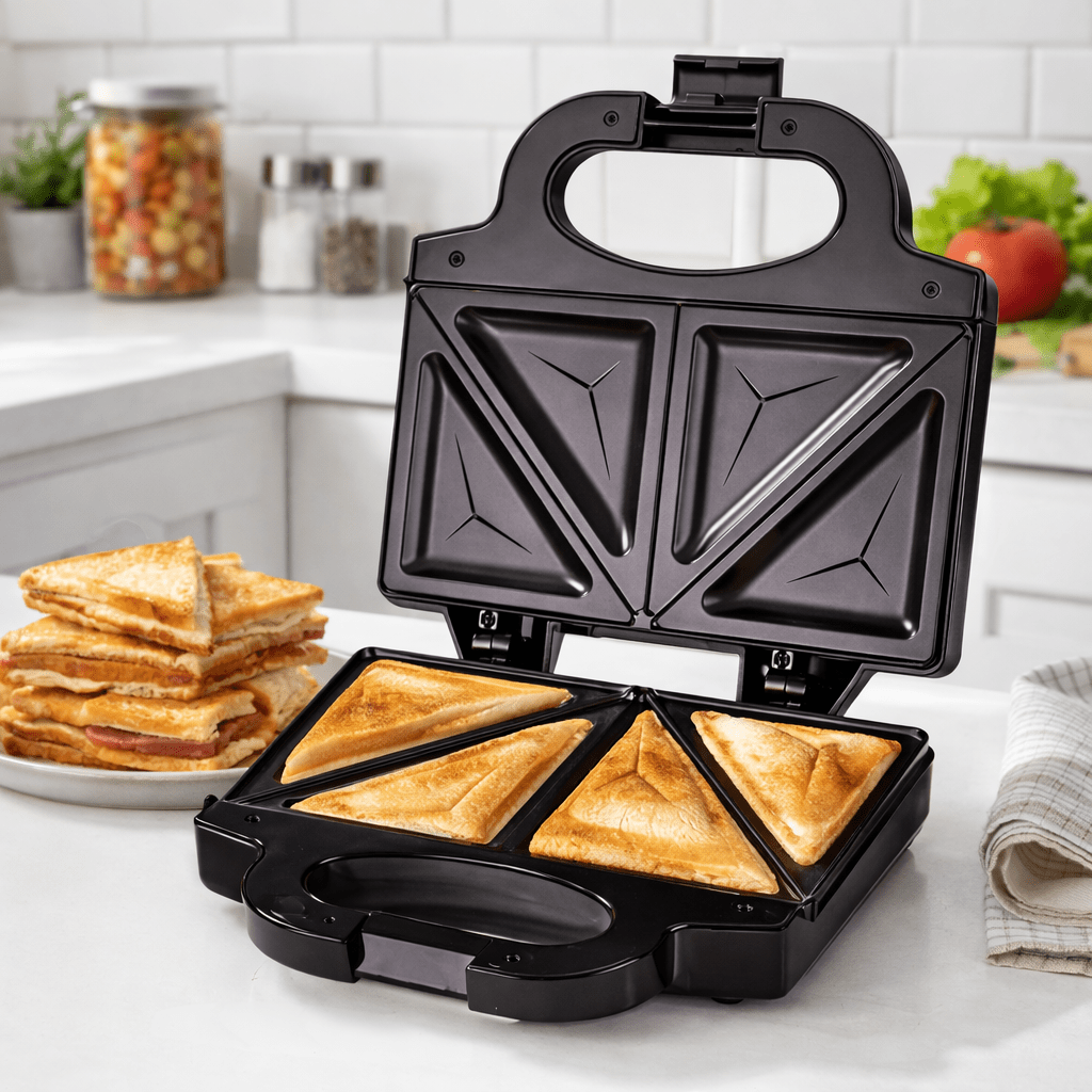 2-in-1 750W Fast Heating Sandw - Sandwich Press Panini recension och pris