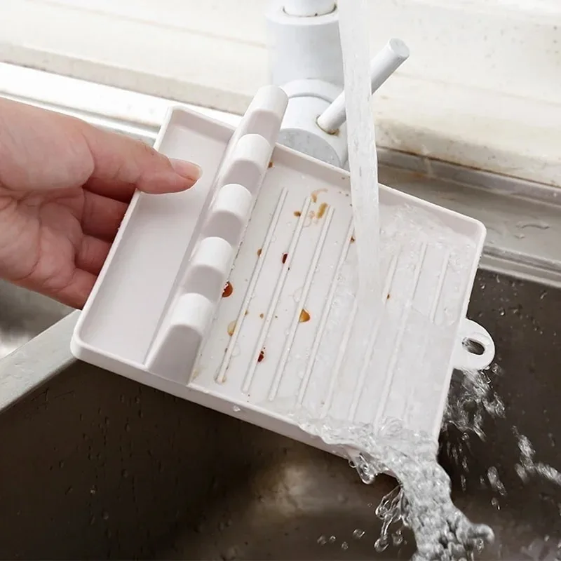 Pan Lid Holder Supports Spoons - Commercial Kitchen Utensil Holder recension och pris