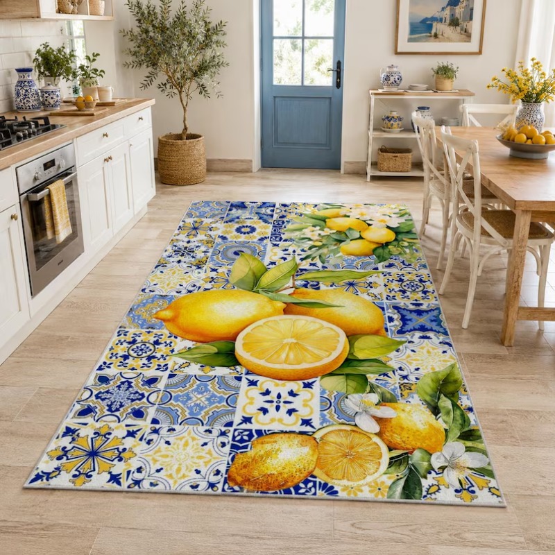 Bright Summer Mediterranean Le - Commercial Kitchen Tile Flooring recension och pris