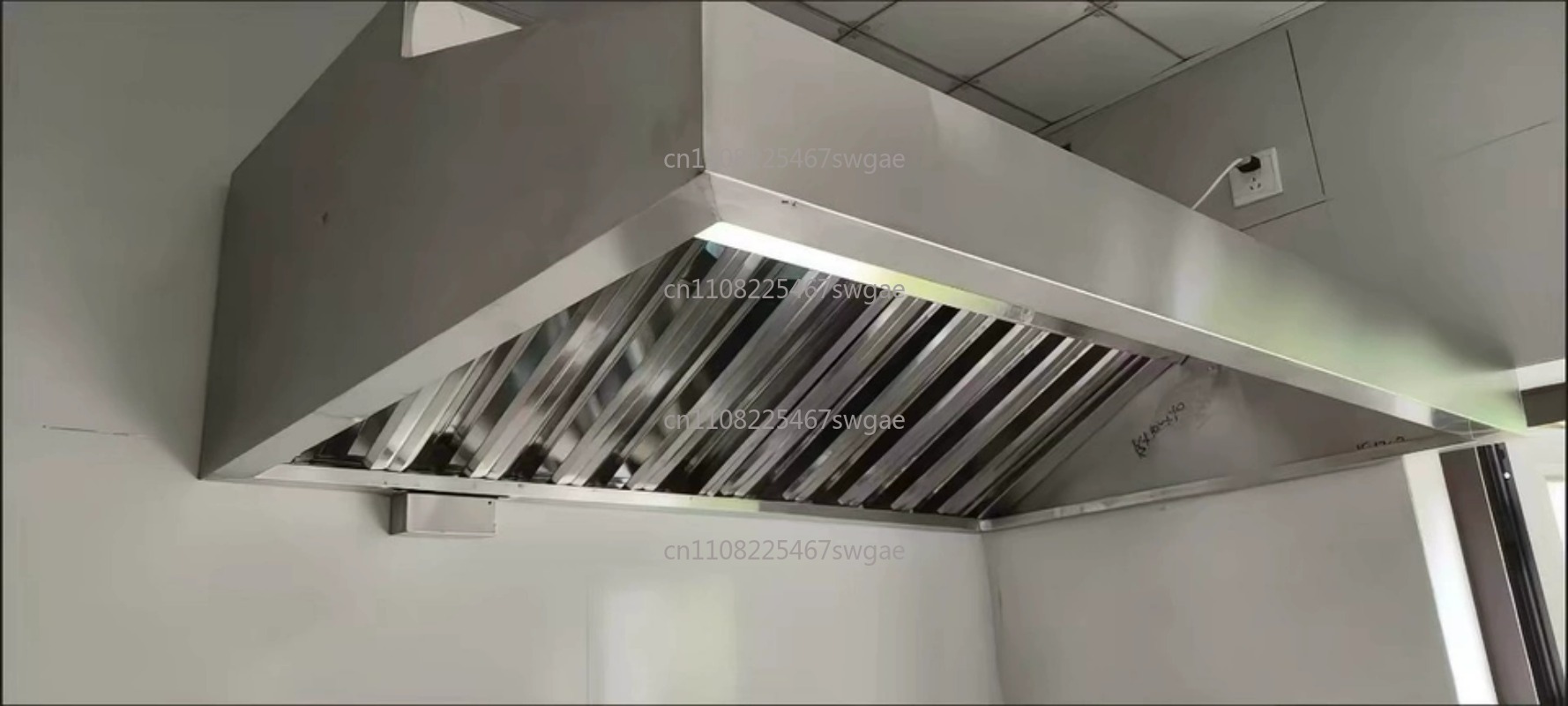 Steel Kitchen Exhaust Hood Hig - Range Commercial Kitchen recension och pris