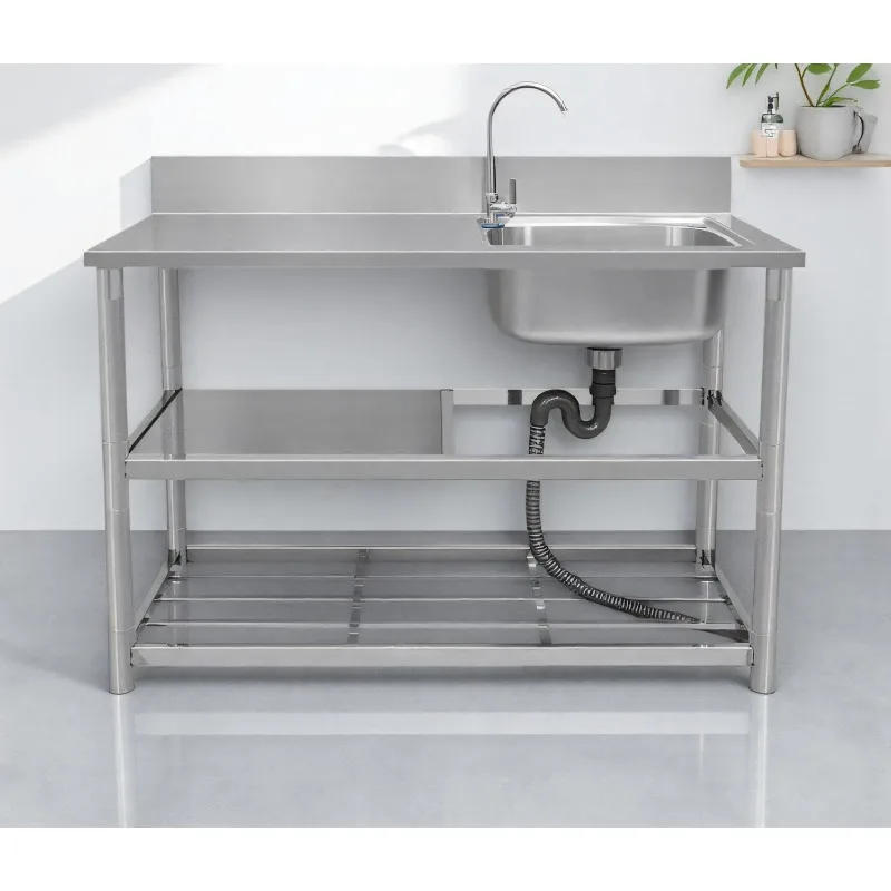 Stainless steel freestanding s - Commercial Kitchen Worktops recension och pris