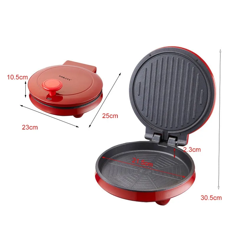 110V Electric Pizza Machine, D - Sandwich Press Panini recension och pris