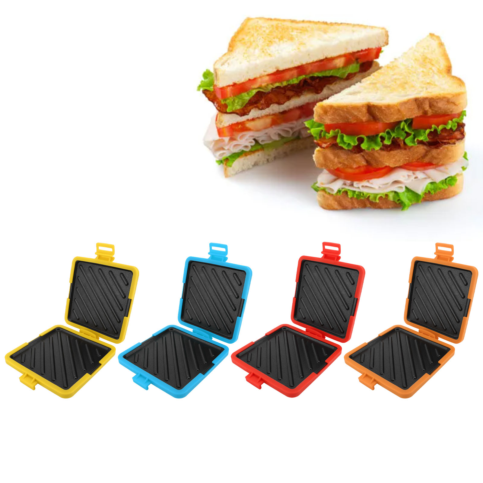 Toastie Maker Microwave Toasti - Sandwich Press Panini recension och pris