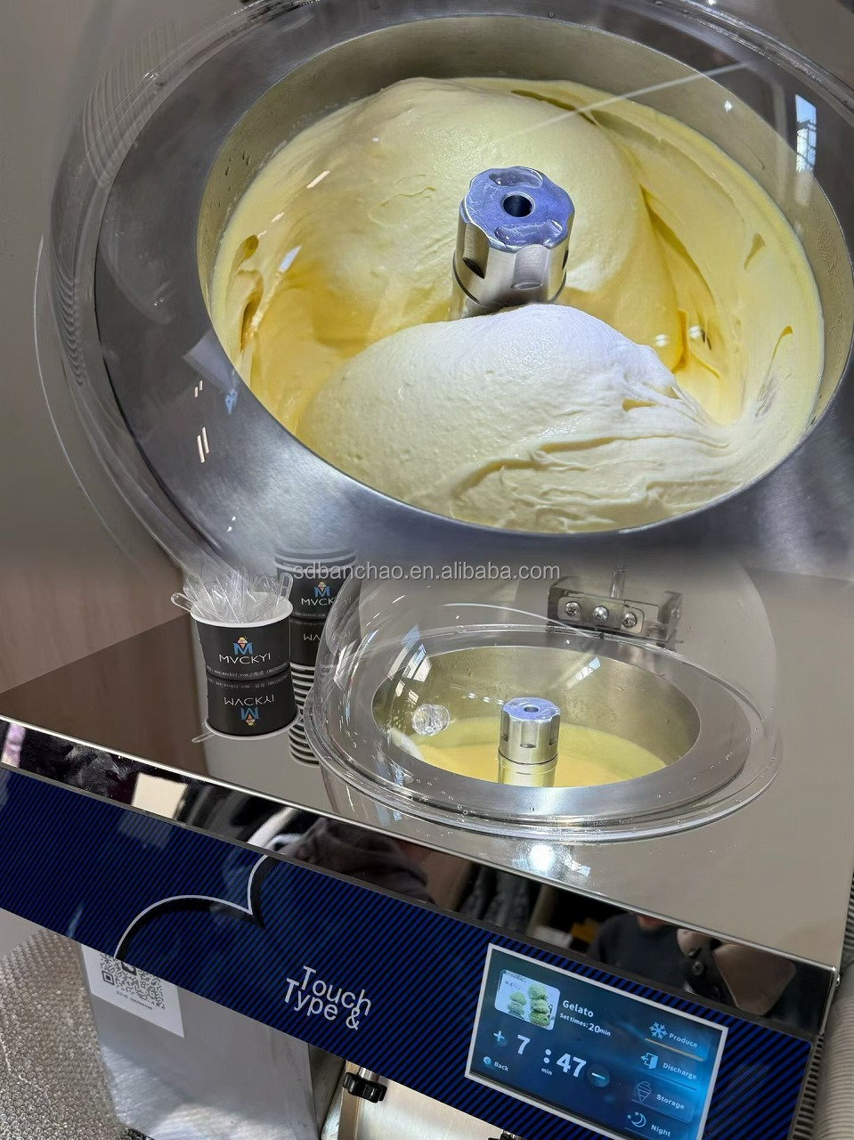Commercial Hard Ice Cream Mach - Teppanyaki Grill Table recension och pris