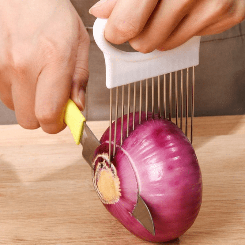1/4PC Stainless Steel Onion Ne - Commercial Kitchen Utensil Holder recension och pris