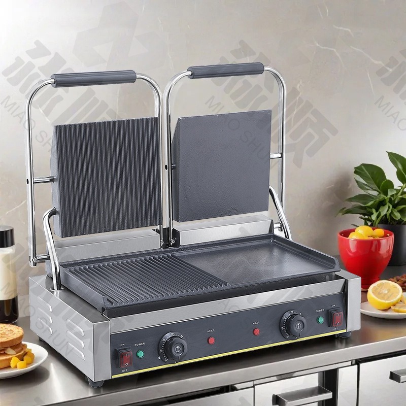 Commercial Electric Grill Pres - Sandwich Press Panini recension och pris