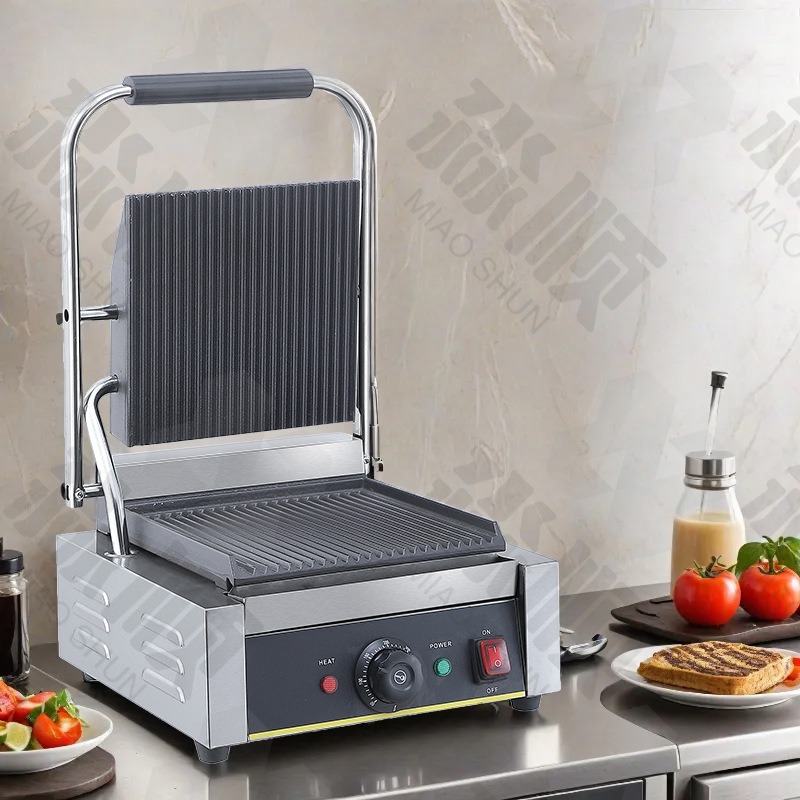 Commercial Electric Grill Pres - Sandwich Press Panini recension och pris