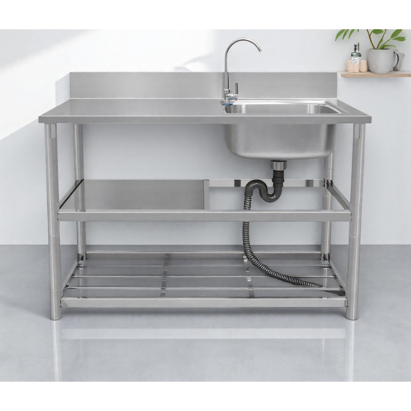 Stainless steel freestanding s - Commercial Kitchen Worktops recension och pris