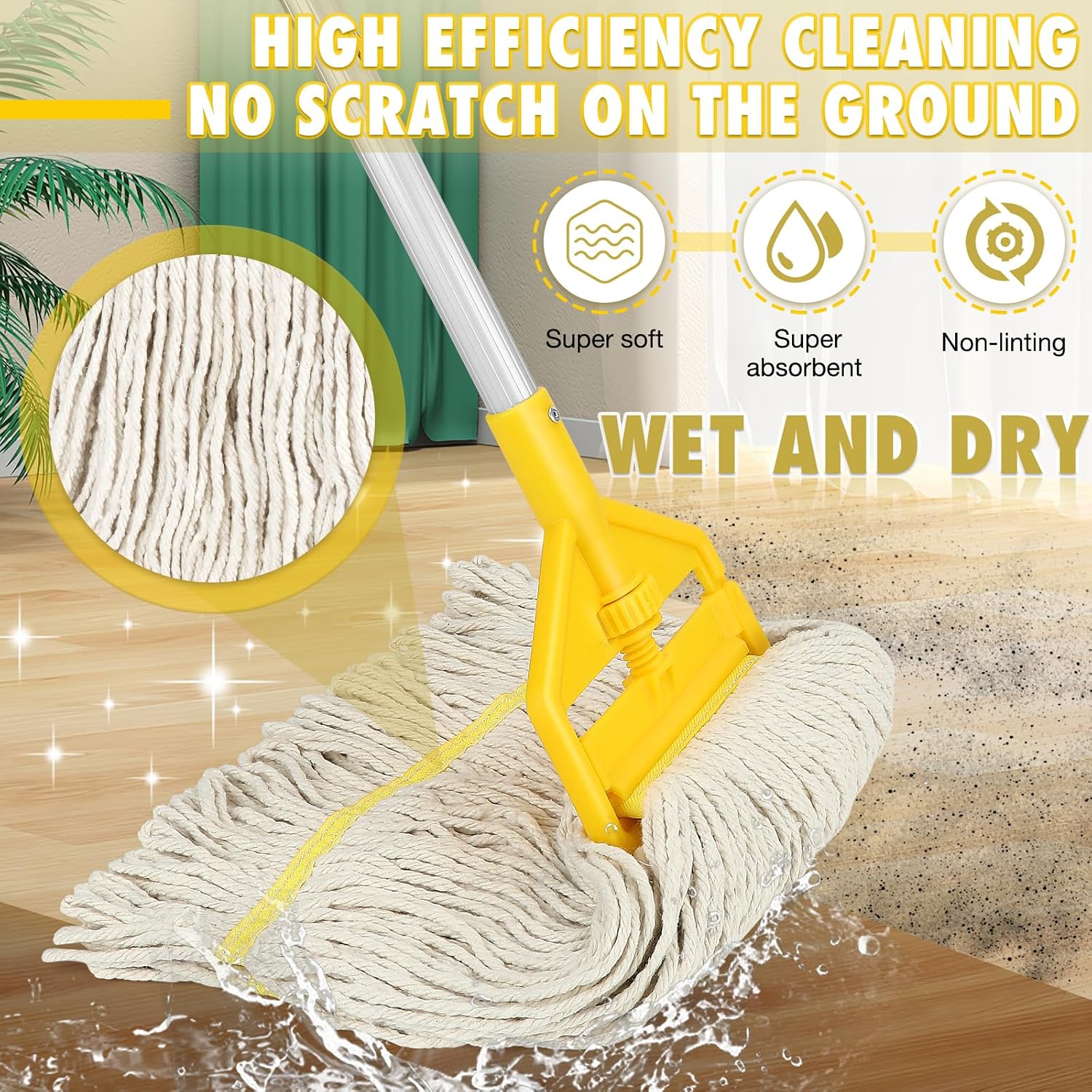 Commercial Mop Heavy Duty Indu - Commercial Kitchen Tile Flooring recension och pris