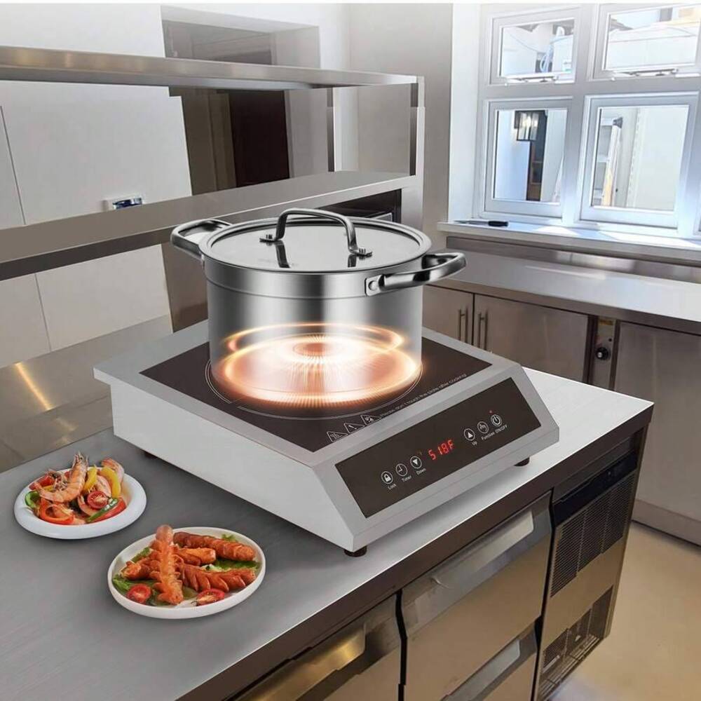 Portable Cooktop, 1800W Commer - Induction Cooker Commercial recension och pris