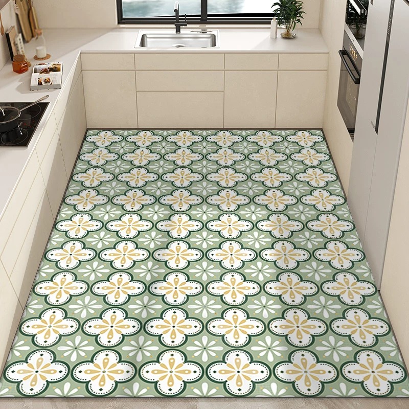 Kitchen Carpet PVC Waterproof  - Commercial Kitchen Tile Flooring recension och pris