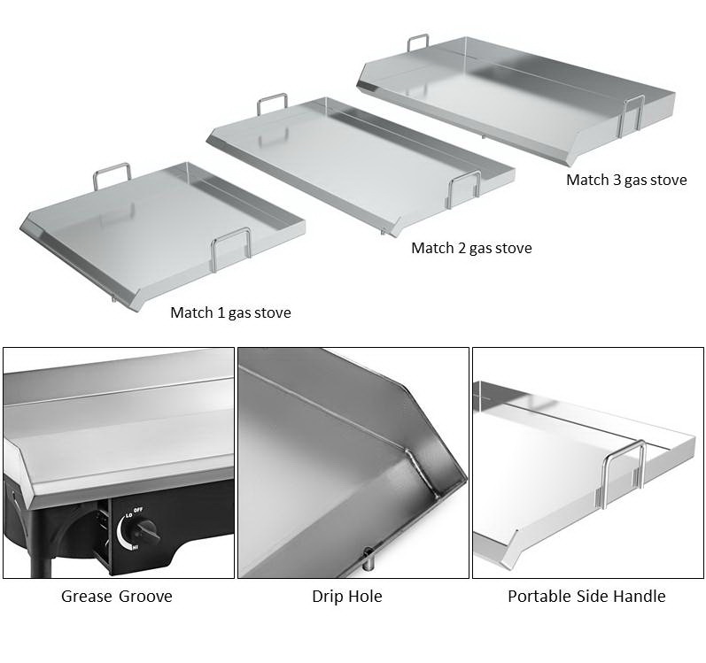 Universal Rectangle Gas Grill  - Teppanyaki Grill Table recension och pris
