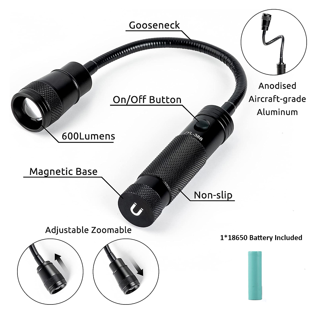 LED Work Light Ultra Bright Fl - Teppanyaki Grill Table recension och pris