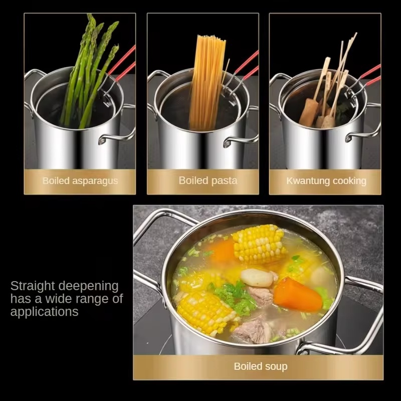 304 Stainless Steel Deep Fryer - Commercial Kitchen Appliances recension och pris