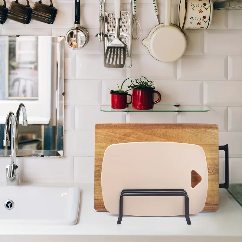 Kitchen Cutting Board Storage  - Commercial Kitchen Utensil Holder recension och pris