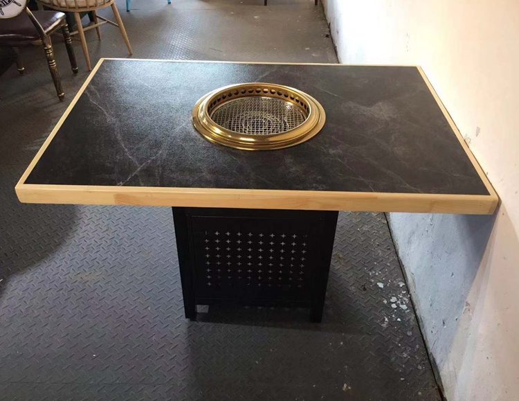 Commercial Japanese Yakiniku S - Teppanyaki Grill Table recension och pris