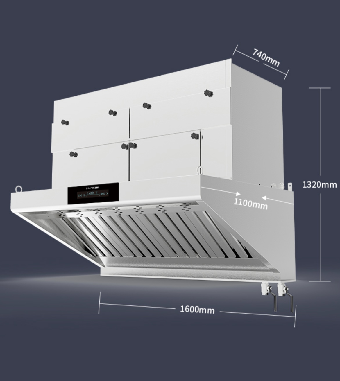 Priced Ductless Kitchen Hood E - Commercial Kitchen Exhaust Hood recension och pris