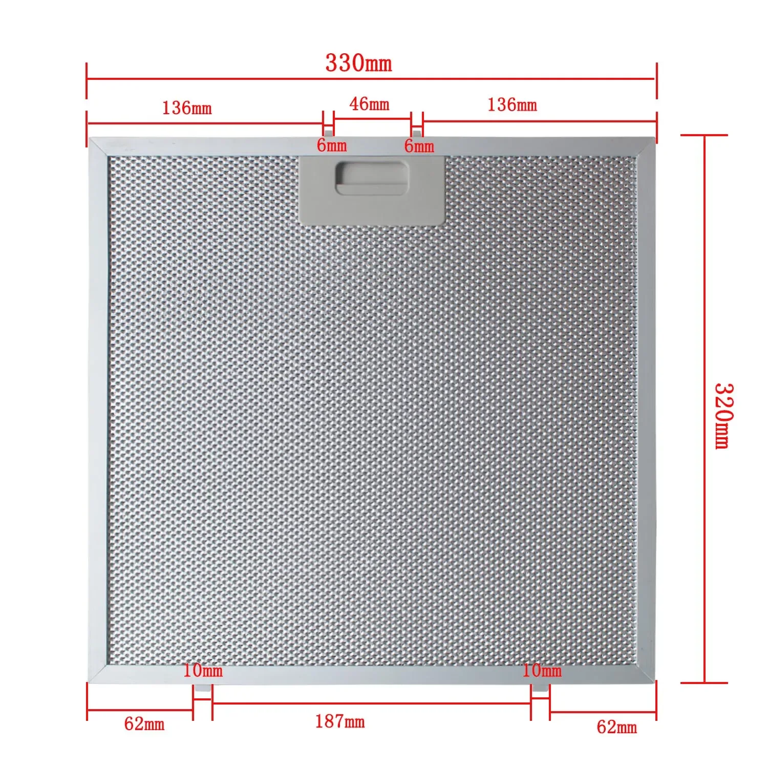 330x320mm 00362381 Range Hood  - Commercial Kitchen Hood recension och pris