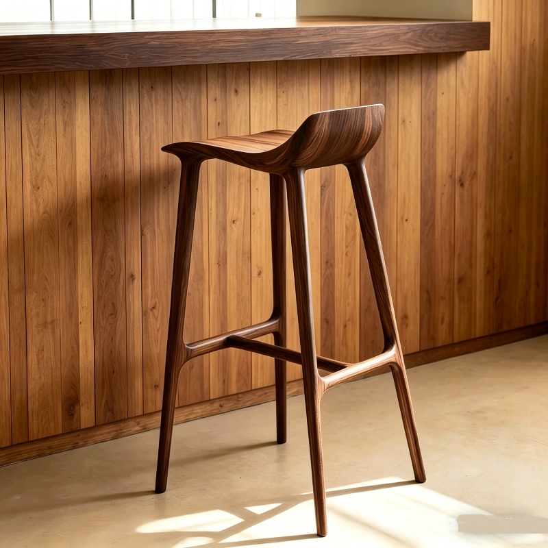 Wooden Save Space Bar Stools S - Commercial Kitchen Interior recension och pris